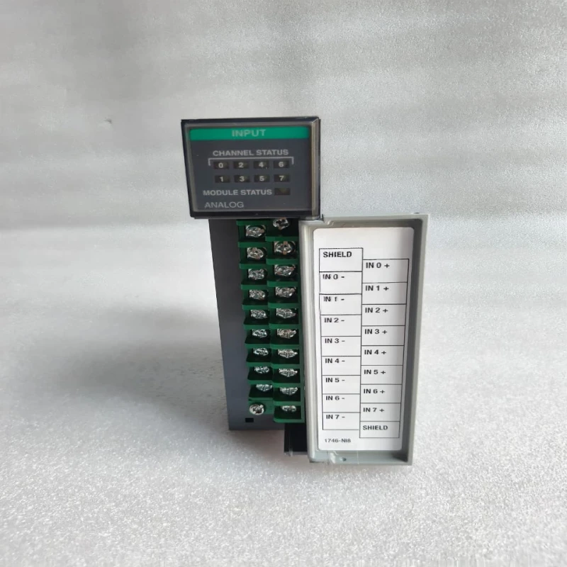 Allen-Bradley 1746-NI8 SLC 500 8-Point Analog Input Module | Voltage/Current Selectable | PLC I/O Card thumbnail 3